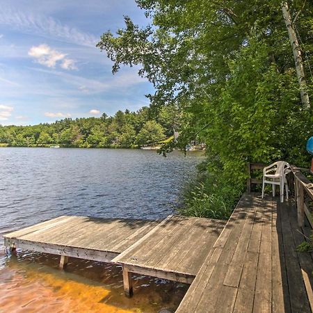 Waterfront New England House On Wickaboag Lake! West Brookfield Exterior photo