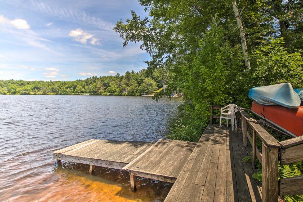 Waterfront New England House On Wickaboag Lake! West Brookfield Exterior photo